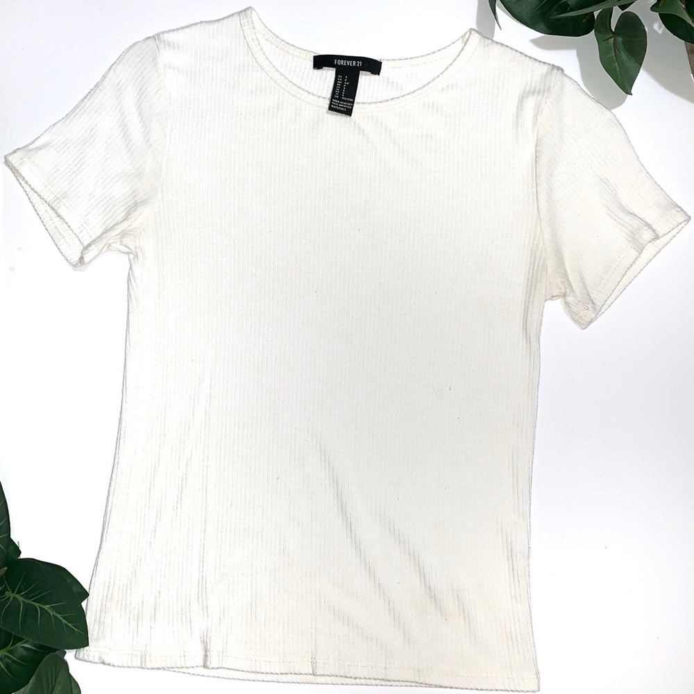 Basic White Short Sleeve Tee